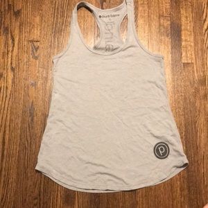 Pure barre racer back tank
